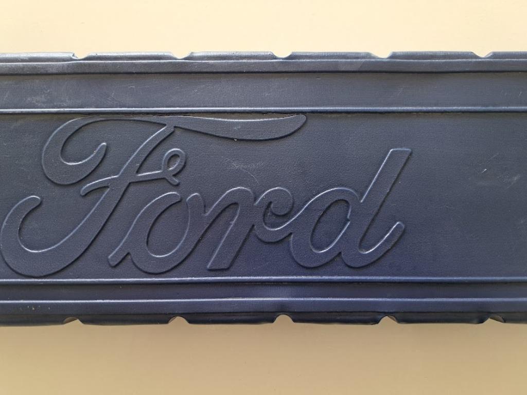 Vintage Verkeersdriehoek Ford - Blauwe cover, Ophalen