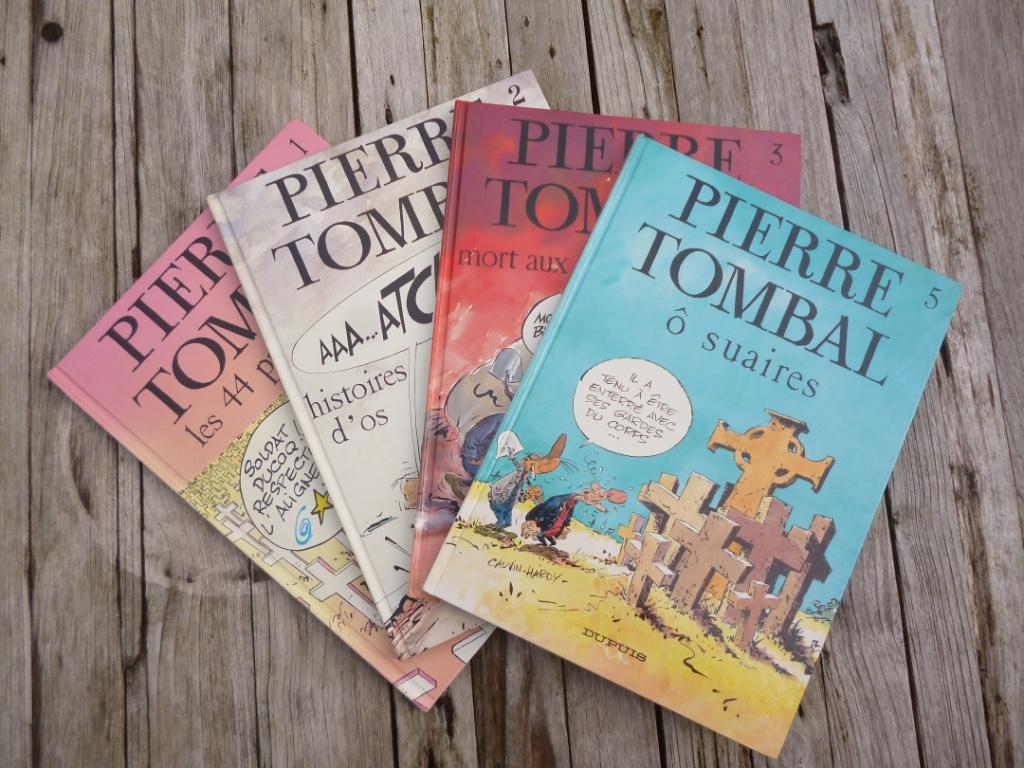 Pierre Tombal: tomes 1,2,3&5, Hardy & Cauvin, Plusieurs BD, Enlèvement ou Envoi, Utilisé