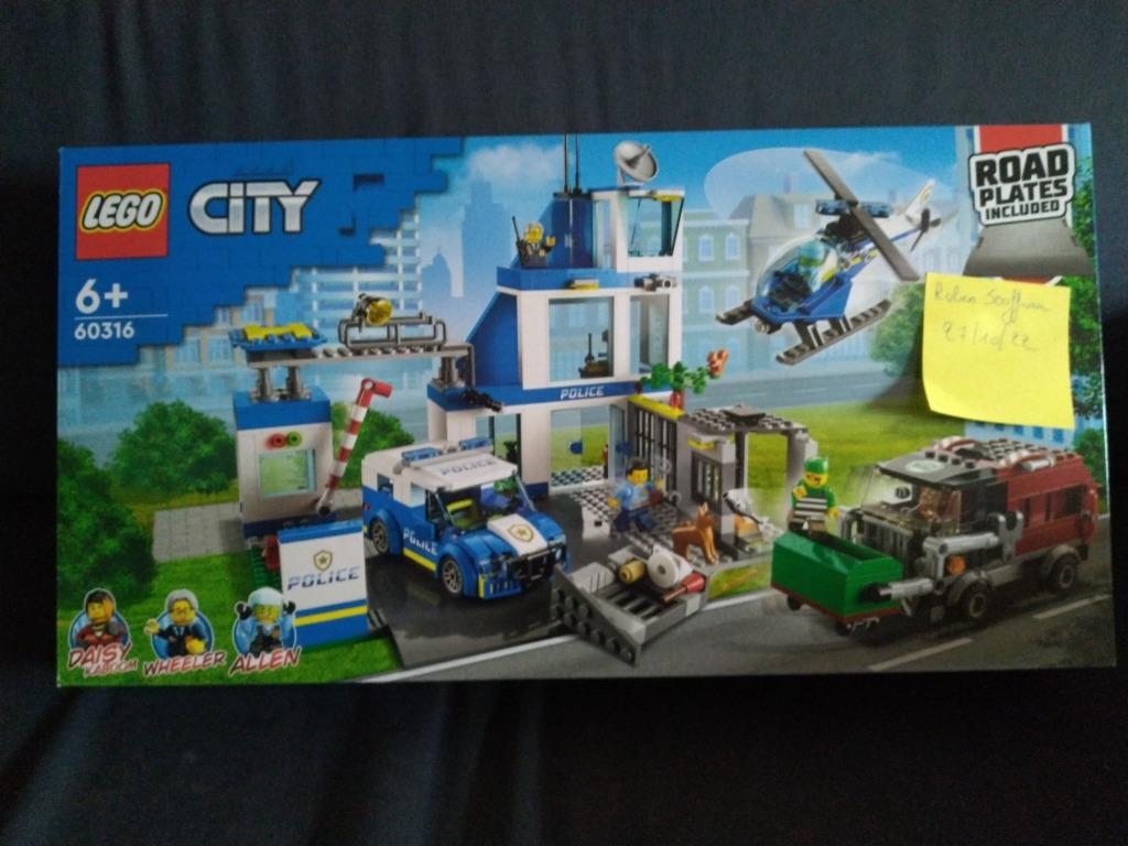 Lego City 60316 Politiekantoor, Kinderen en Baby's, Speelgoed | Duplo en Lego, Ophalen of Verzenden, Nieuw, Complete set, Lego