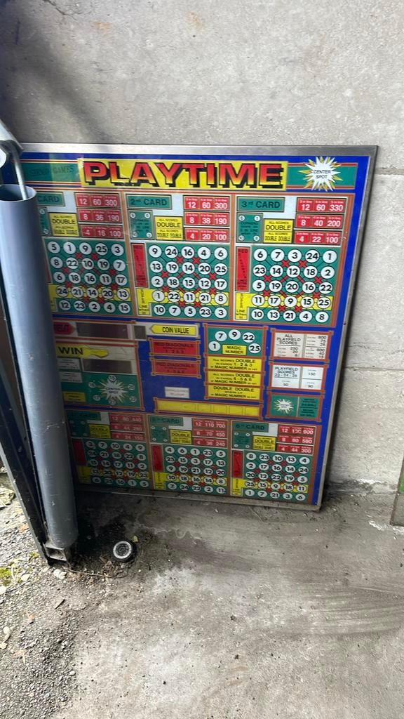 Verre de bingo, Verzamelen, Automaten | Gokkasten en Fruitautomaten, Zo goed als nieuw