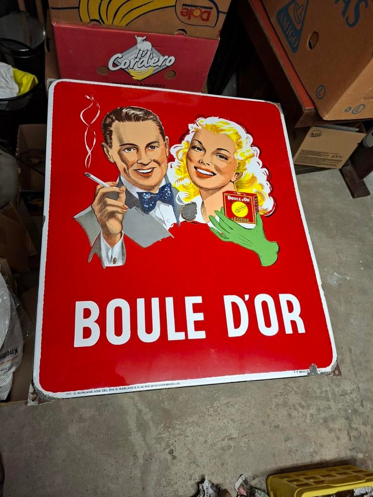 BOULE D' OR email 1953, Verzamelen, Ophalen of Verzenden