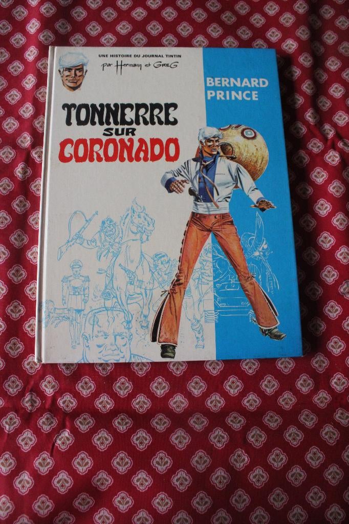 BERNARD PRINCE - T2 - TONNERRE sur CORONADO - 1971 HERMANN, Enlèvement ou Envoi, Une BD, Hermann & Greg, Utilisé