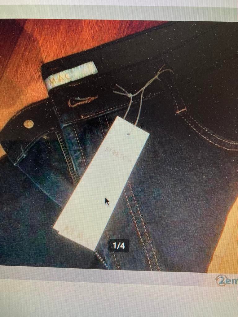 jeans femme taille 48, Kleding | Dames, Mac, Nieuw, Blauw, Overige jeansmaten