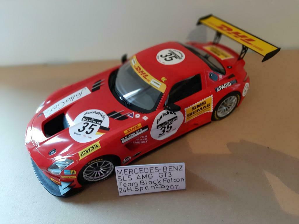 Mercedes-Benz SLS GT3 2011 1/18 Minichamps sans boite, Enlèvement ou Envoi, Comme neuf