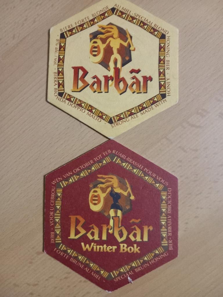 Sous-bocks Barbare (216), Enlèvement ou Envoi, Comme neuf