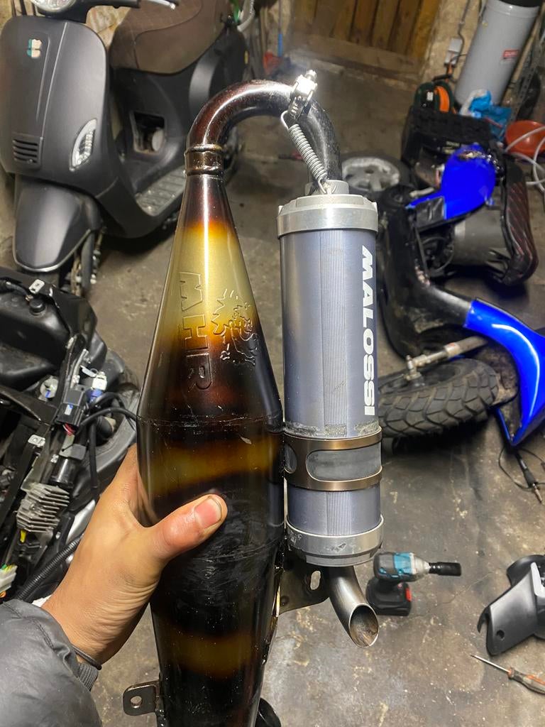 Te koop mallosi mhr 125-180 uitlaat, Enlèvement