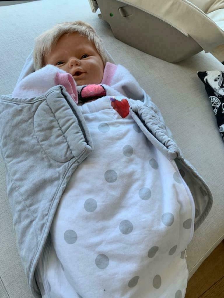 inbakerzakje, Kinderen en Baby's, Dekens, Slaapzakjes en Inbakerproducten, Ophalen, Gebruikt, Bakerzak of Bakerdoek