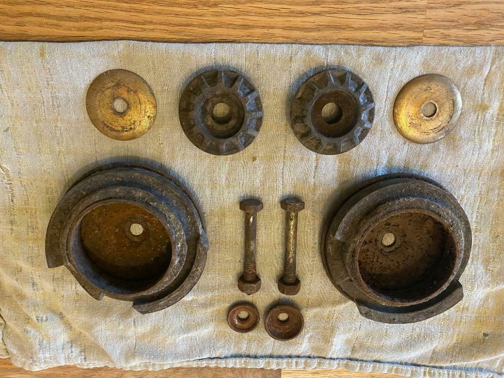 GOLF 2 / MK2 platines/butées amotisseurs arrières, Enlèvement ou Envoi, Volkswagen