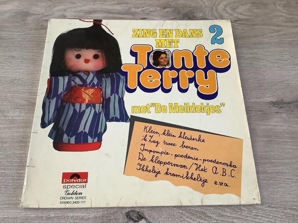 Vinyl Zing en dans met Tante Terry Vol. 2 LP (1975), Cd's en Dvd's, Vinyl | Kinderen en Jeugd, Verzenden, Gebruikt, 6 tot 9 jaar
