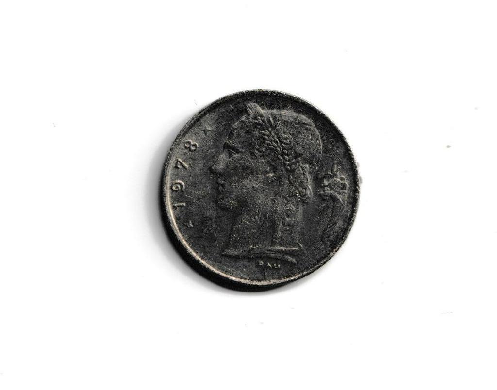 BELGIQUE BELGIUM BAUDOUIN 1 FRANC 1978 FR, Enlèvement ou Envoi, Métal, Monnaie en vrac