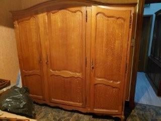 Garde robe 3 portes, Enlèvement