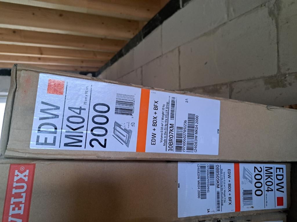 Raccords tuiles Velux EDW MK04 2000, Ophalen