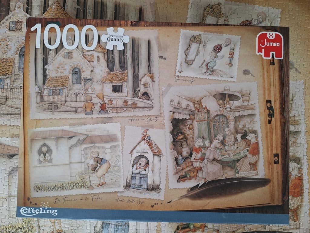 Puzzel van de Efteling, Ophalen, Gebruikt