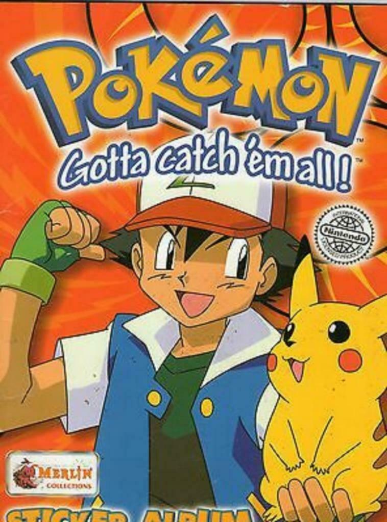 Stickers Pokemon Merlin Année 1999 Lot, Verzenden, Nieuw, Overige typen