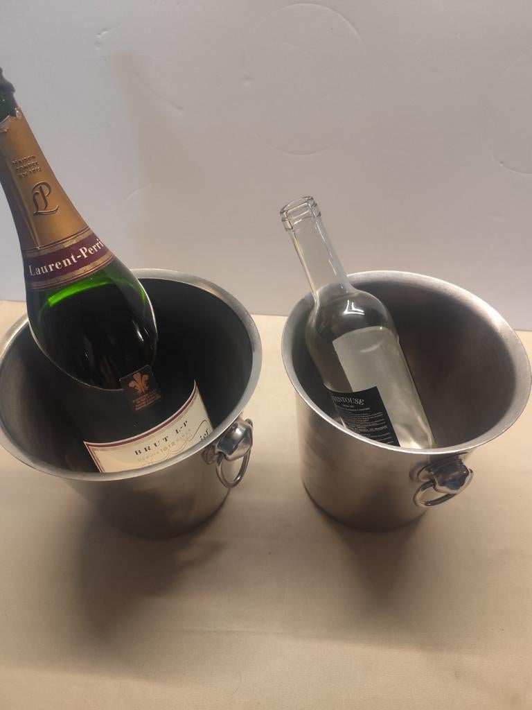 Set van 2 champagne koelers, ijs-emmers., Ophalen