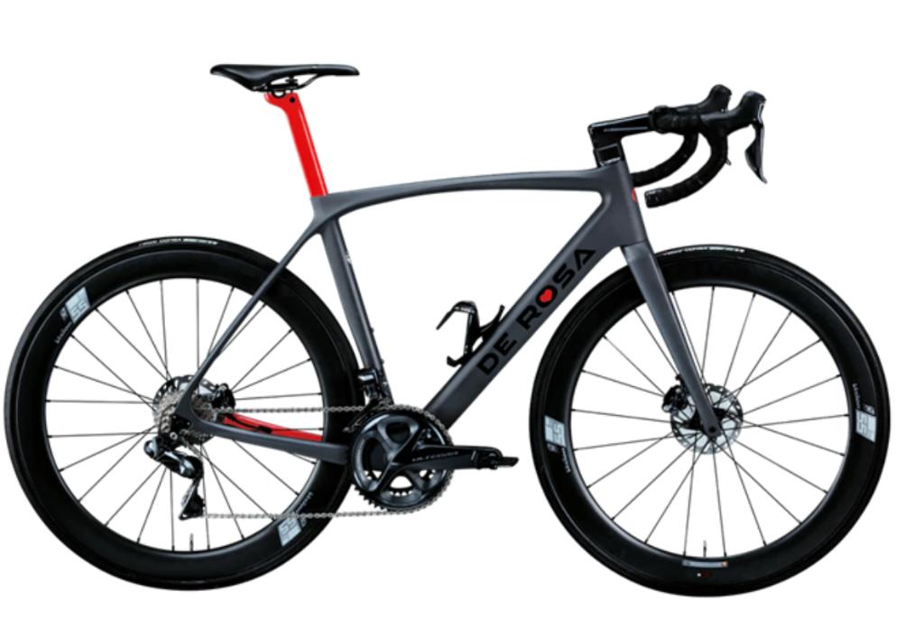 DE ROSA IDOL DISK CHORUS GREY RED – MAAT 487 – 2022, Fietsen en Brommers, Ophalen, Nieuw, Carbon
