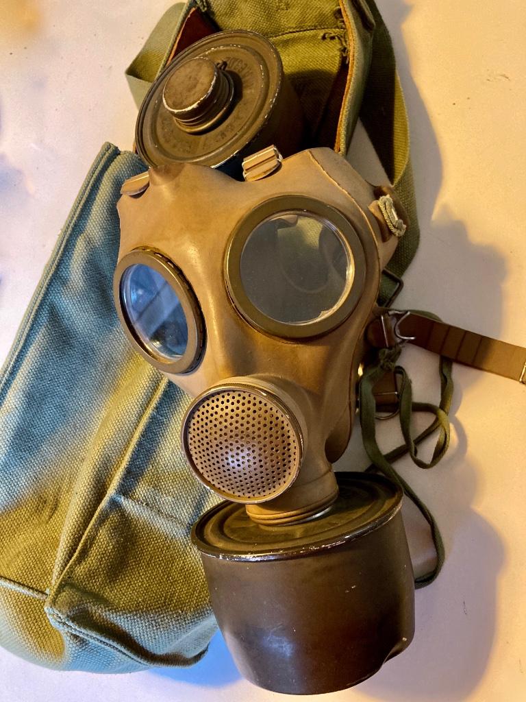 Gasmasker Belgisch leger M51 in zeer goede staat, Ophalen of Verzenden, Landmacht, Overige typen