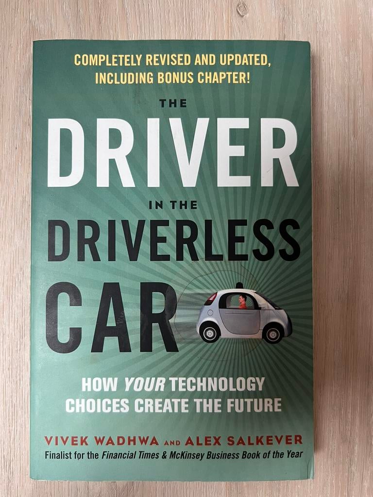 Boek ‘The driver in the driverless car’, Ophalen, Zo goed als nieuw