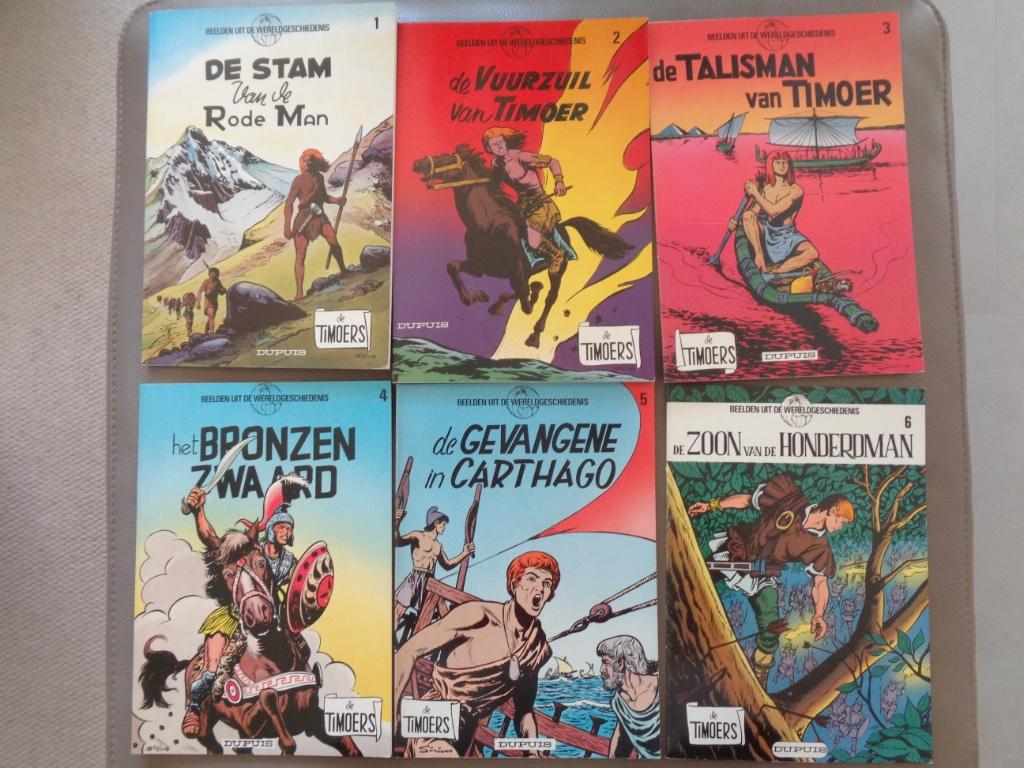 De Timoers - album 1-6 (1980-82), Boeken, Stripverhalen, Ophalen of Verzenden