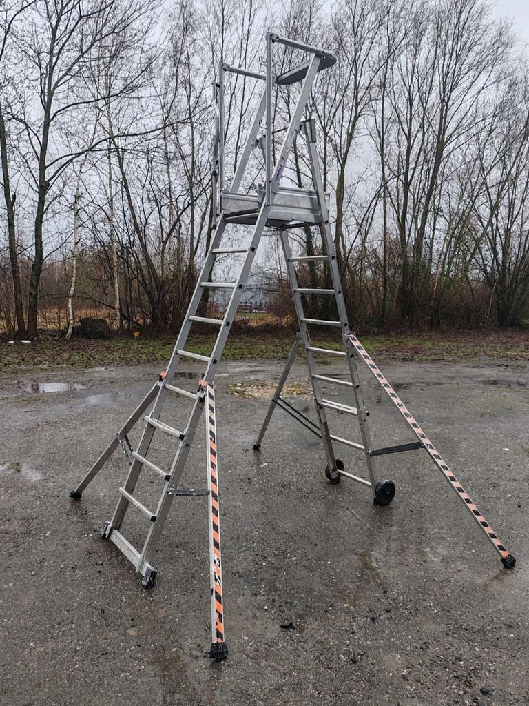 Escabeau roulant tubesca 4.18m, Enlèvement