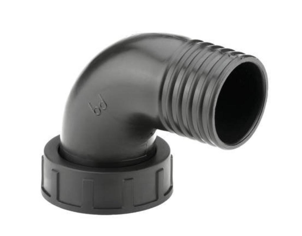 pvc verbindingsboog  (knie) 2"/90  Bitron 50 mm, Enlèvement, Neuf, PVC