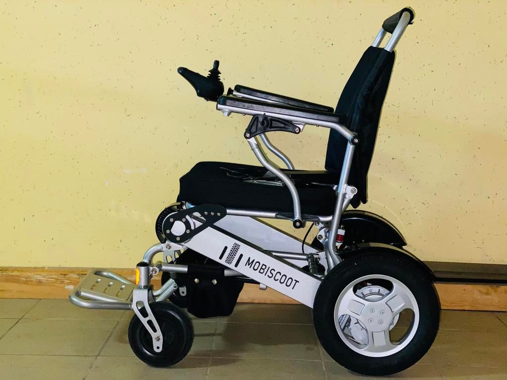Mobiscoot lichtgewicht plooibaar Electrische rolstoel nieuw, Diversen, Rolstoelen, Ophalen of Verzenden, Elektrische rolstoel