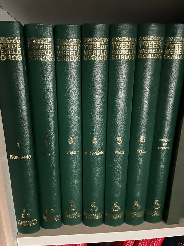 Geschiedenis van de tweede wereldoorlog, Boeken, Encyclopedieën, Ophalen, Zo goed als nieuw