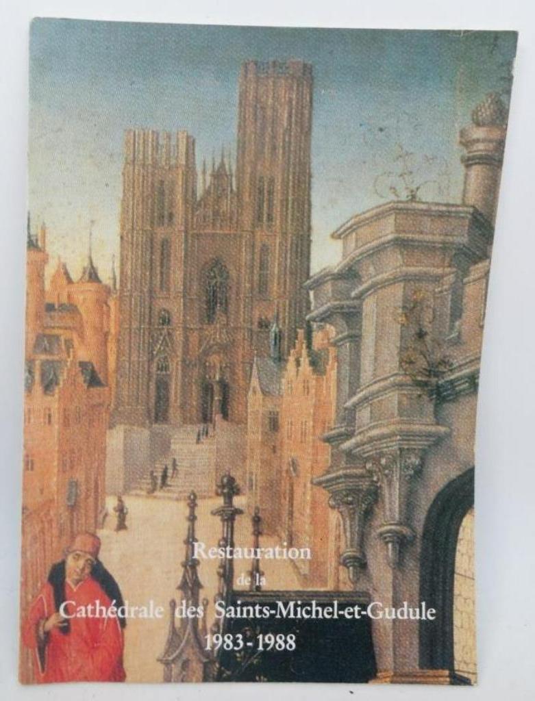 restauration de la cathédrale des saints Michel et Gudule, Enlèvement ou Envoi, Utilisé, Autres sujets/thèmes