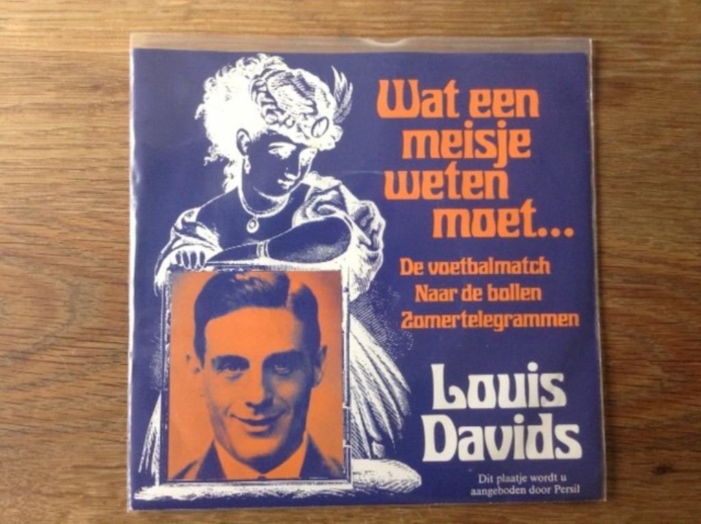 single louis davids, Ophalen of Verzenden, Nederlandstalig