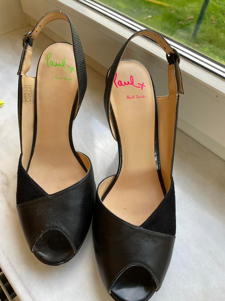 Mooie zwarte hakschoenen van Paul Smith, Ophalen of Verzenden, Zo goed als nieuw