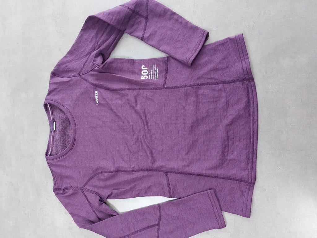 Tshirt lange mouwen, gevoerd. Ski, Kleding | Dames, Ophalen of Verzenden, Zo goed als nieuw