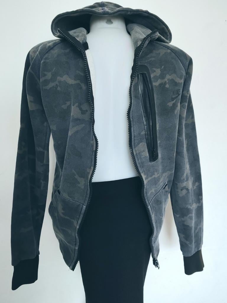 Nike Camouflage kaki hoodie maat XS, Ophalen of Verzenden