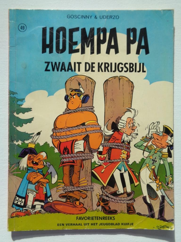 Hoempa pa zwaait de krijgsbijl - 1e druk heruitgave 1977, Boeken, Ophalen of Verzenden