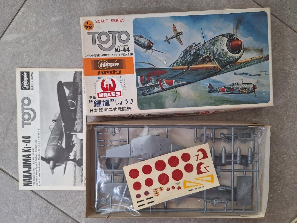 Hasegawa/Hales Nakajima Ki-44 Tojo, Hobby & Loisirs créatifs, Modélisme | Avions & Hélicoptères, Enlèvement, Hasegawa