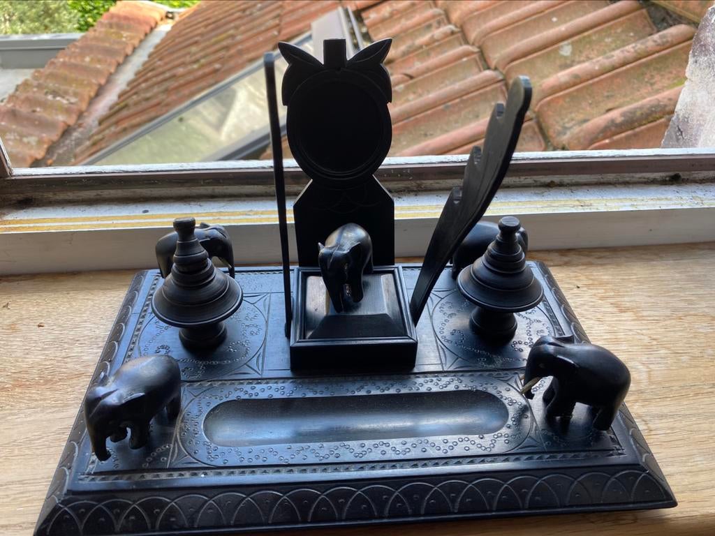 Objet de bureau en ébène, Antiquités & Art, Enlèvement