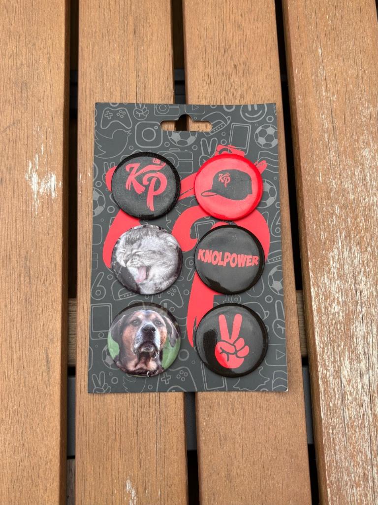 Button set Enzo Knol, Ophalen of Verzenden, Nieuw