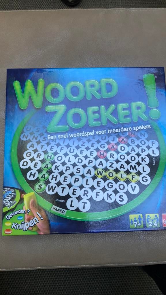 Woordzoeker - Goliath, Hobby en Vrije tijd, Ophalen of Verzenden
