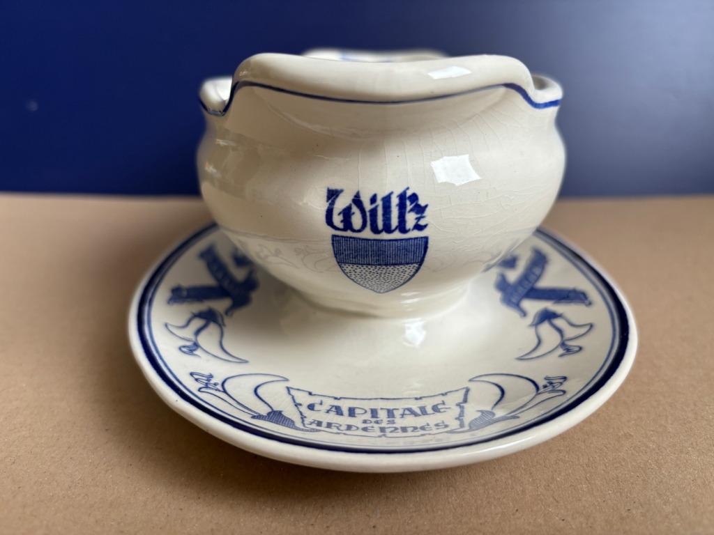 WILTZ  VILLE DU GENÊT Saucière 1958 BOCH Louvière Luxembourg, Enlèvement