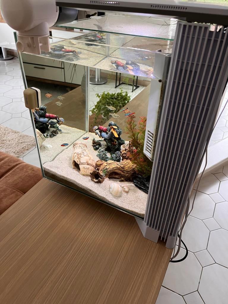Aquarium Qubic 60L, Animaux & Accessoires, Enlèvement, Comme neuf, Aquarium vide