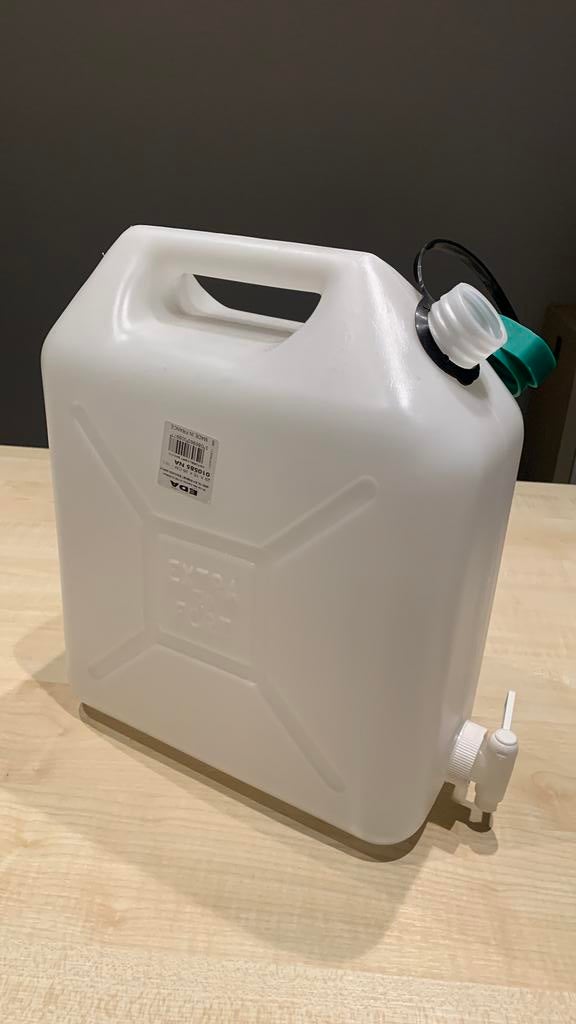 EDA jerrycan 10 liter met aftapkraan, Enlèvement ou Envoi, Comme neuf