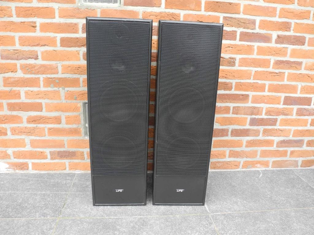 Muziekboxen, Audio, Tv en Foto, Luidsprekerboxen, Ophalen, Zo goed als nieuw, 120 watt of meer, Front, Rear of Stereo speakers