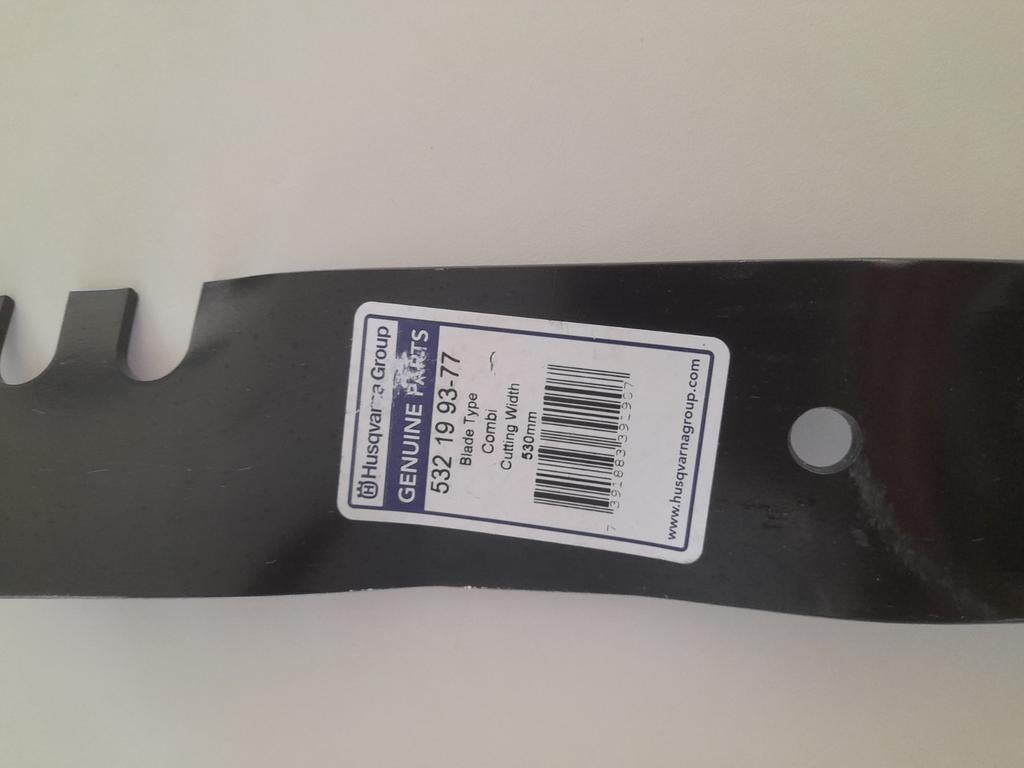 Lame de 53 cm et bouchon de paillage Husqvarna pour tondeuse, Enlèvement ou Envoi, Comme neuf