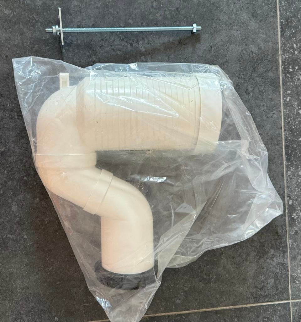Siphon en S pour WC NEUF, Enlèvement, Neuf, Toilettes