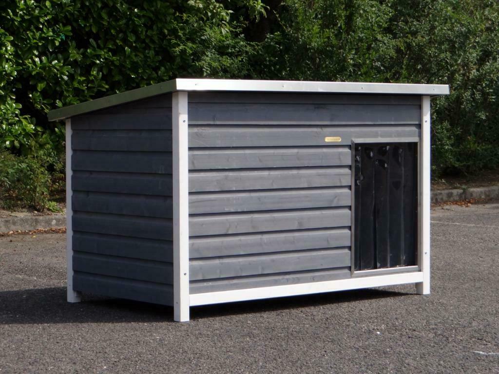 Niche toit PVC XXL + isolation niche isolé abri chien GEANT, Verzenden, Nieuw, Hondenhok