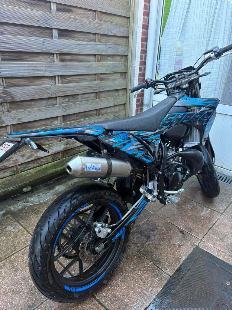 Sherco 2023 – 5700 km – Met LeoVince sportuitlaat, Ophalen, 6 versnellingen, Zo goed als nieuw, 50 cc