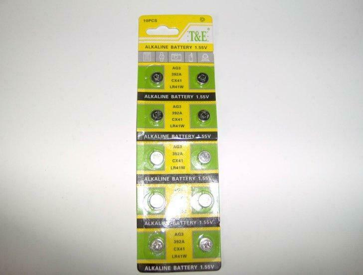 Knopbatterijen / cellbatterijen / batterijen : AG3 * 392A *, Neuf