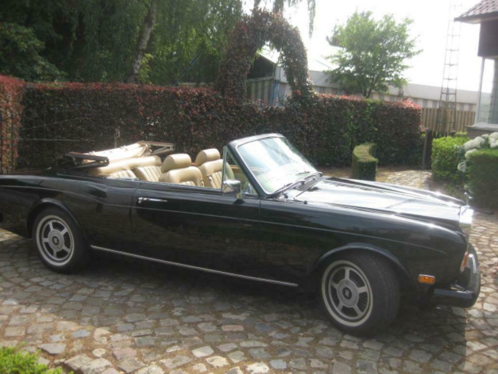 Rolls Royce Corniche Cabriolet Oldtimer 1981, Autos, Cuir, Achat, Beige, Entreprise