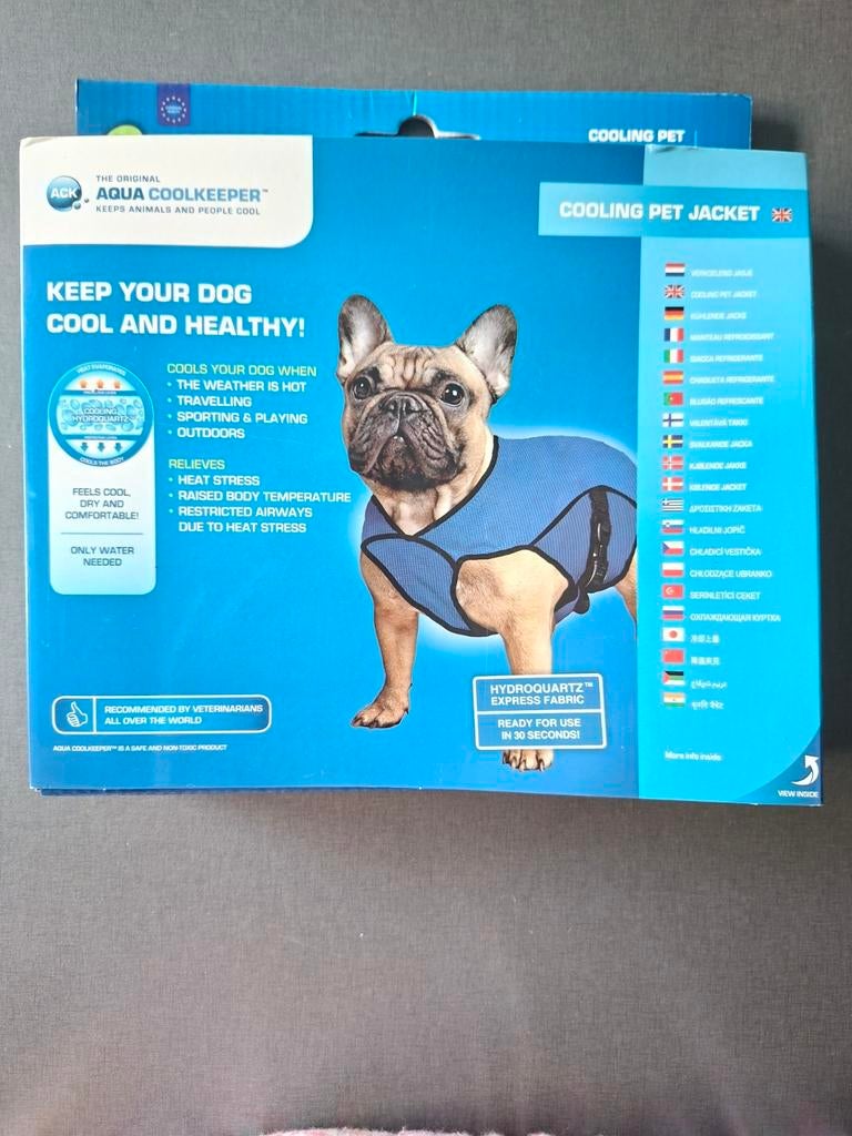 Koeljasje voor honden, Ophalen, Zo goed als nieuw
