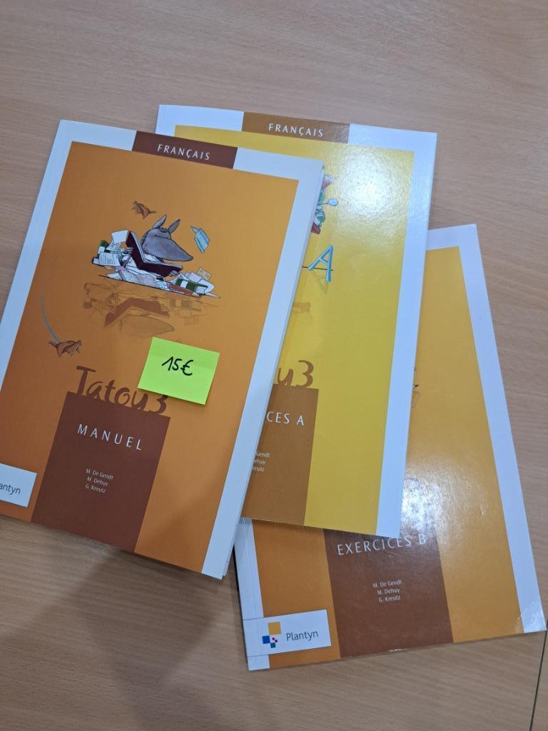 Tatou 3 - Manuel scolaire Français, Van in, Primaire, Français, Comme neuf