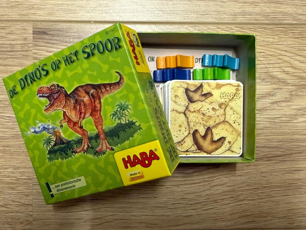 De Dino's op het spoor (HABA), Ophalen of Verzenden, Zo goed als nieuw, Ontdekken
